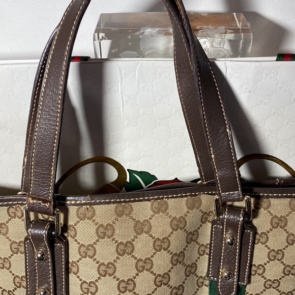 Authentic Gucci Sherry Line Charm Bag - Picture 10 of 16